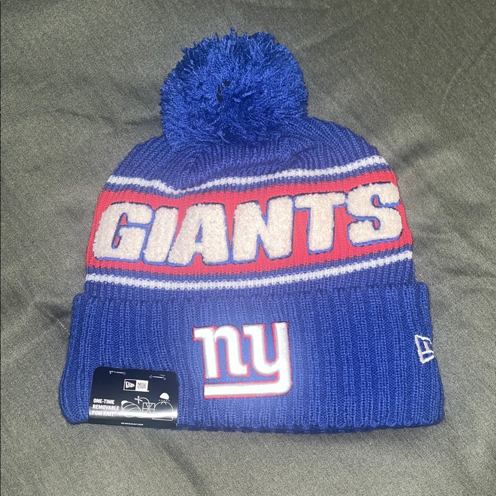 New York giants winter hat